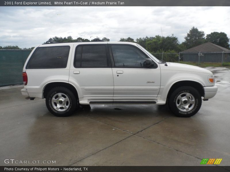  2001 Explorer Limited White Pearl Tri-Coat