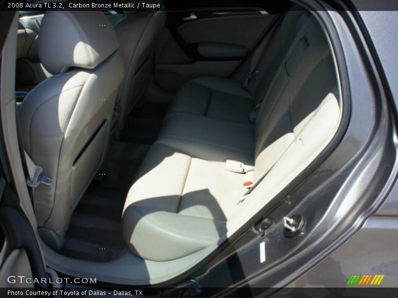 Carbon Bronze Metallic / Taupe 2008 Acura TL 3.2