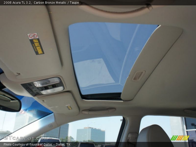 Carbon Bronze Metallic / Taupe 2008 Acura TL 3.2