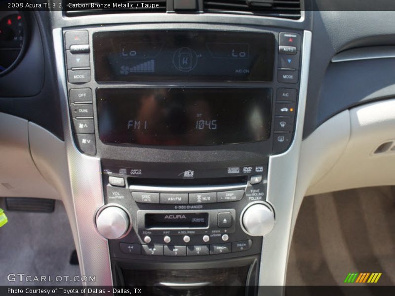 Carbon Bronze Metallic / Taupe 2008 Acura TL 3.2