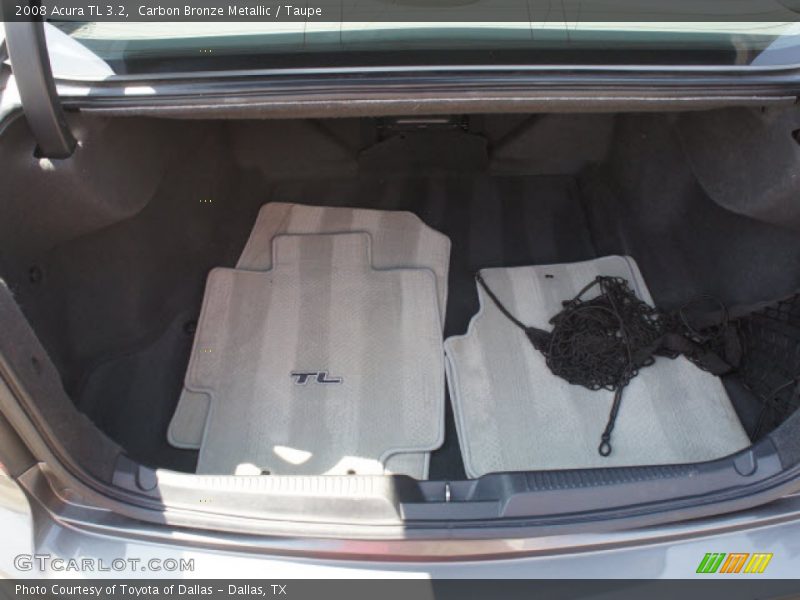 Carbon Bronze Metallic / Taupe 2008 Acura TL 3.2