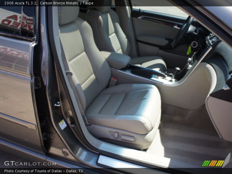 Carbon Bronze Metallic / Taupe 2008 Acura TL 3.2