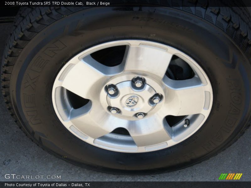 Black / Beige 2008 Toyota Tundra SR5 TRD Double Cab