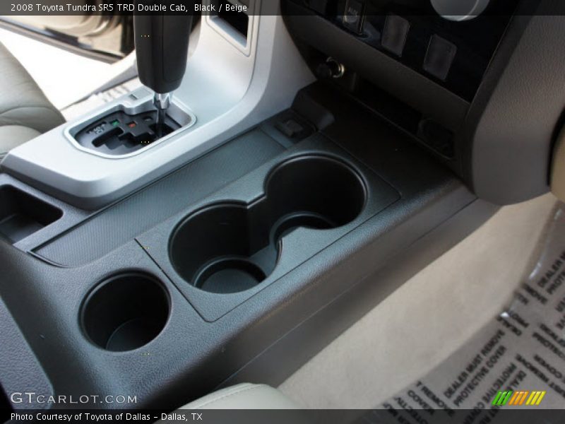 Black / Beige 2008 Toyota Tundra SR5 TRD Double Cab