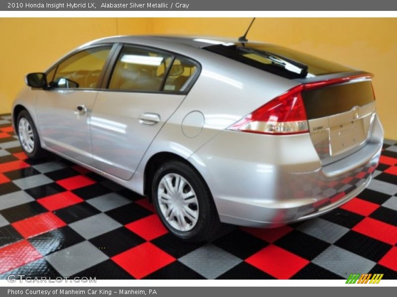 Alabaster Silver Metallic / Gray 2010 Honda Insight Hybrid LX