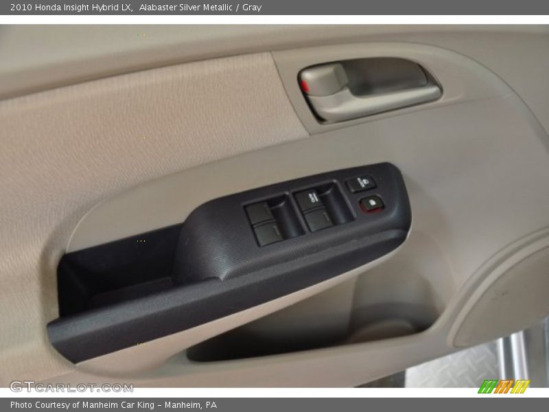 Alabaster Silver Metallic / Gray 2010 Honda Insight Hybrid LX