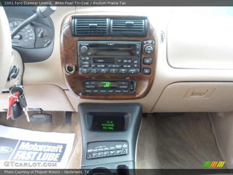Controls of 2001 Explorer Limited