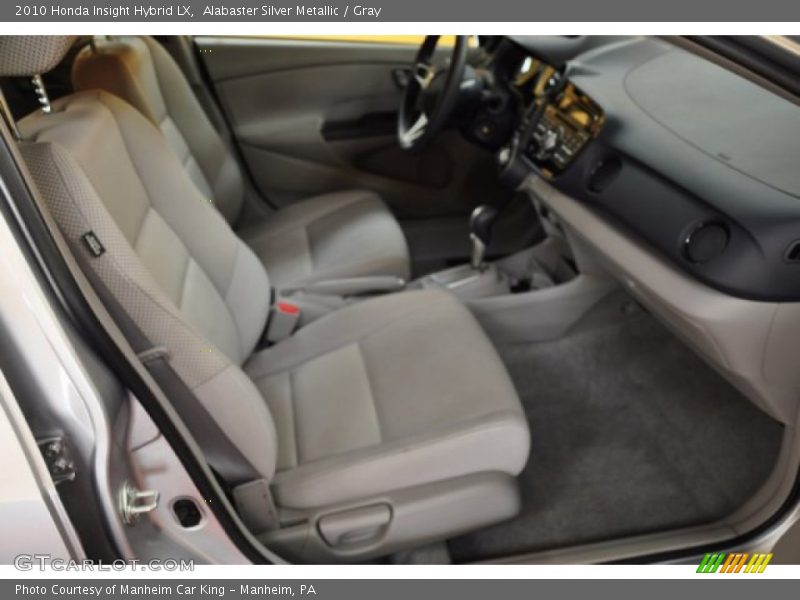 Alabaster Silver Metallic / Gray 2010 Honda Insight Hybrid LX