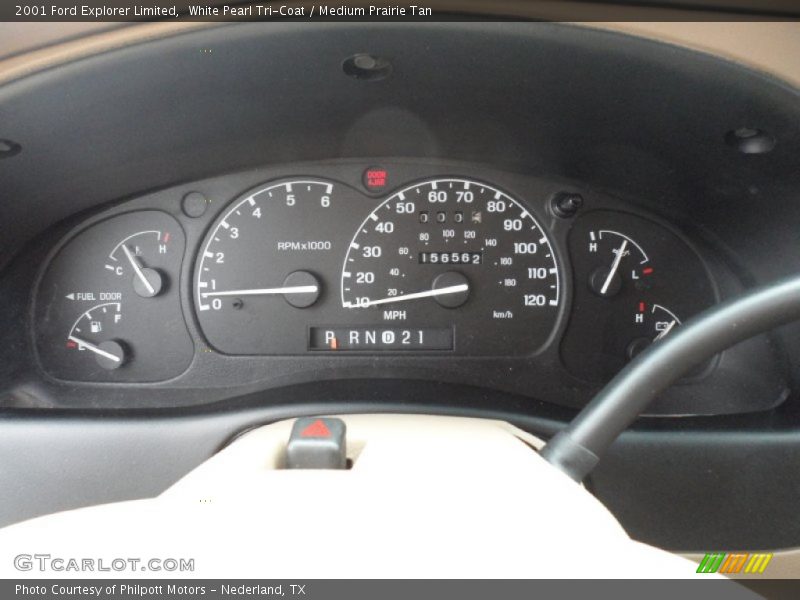  2001 Explorer Limited Limited Gauges