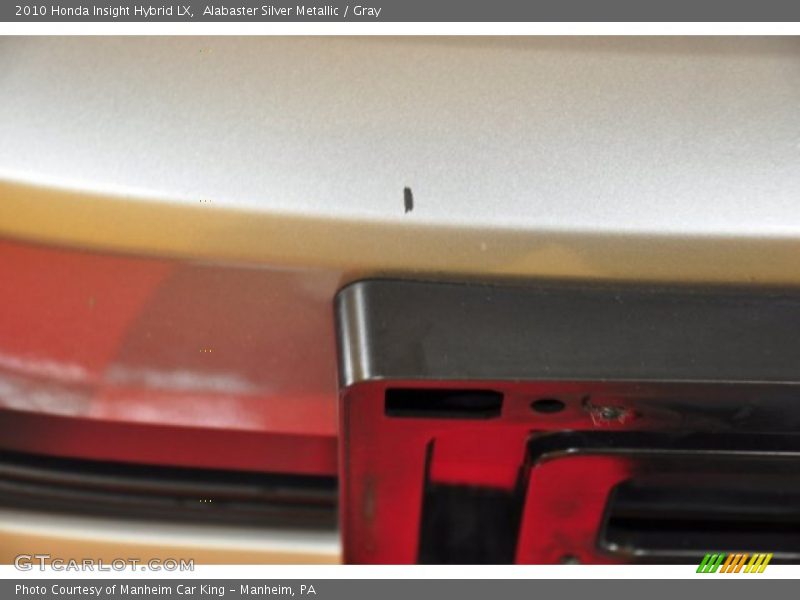 Alabaster Silver Metallic / Gray 2010 Honda Insight Hybrid LX