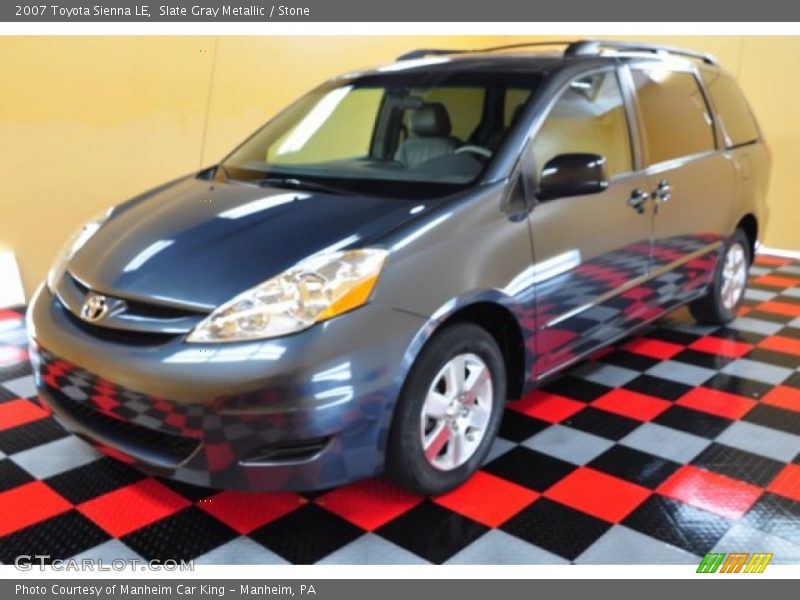 Slate Gray Metallic / Stone 2007 Toyota Sienna LE