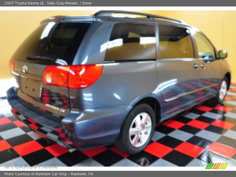 Slate Gray Metallic / Stone 2007 Toyota Sienna LE