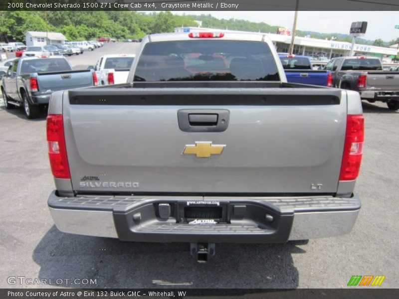 Graystone Metallic / Ebony 2008 Chevrolet Silverado 1500 Z71 Crew Cab 4x4