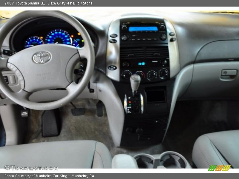 Slate Gray Metallic / Stone 2007 Toyota Sienna LE