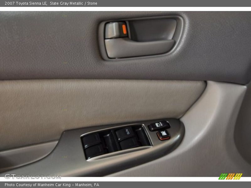 Slate Gray Metallic / Stone 2007 Toyota Sienna LE