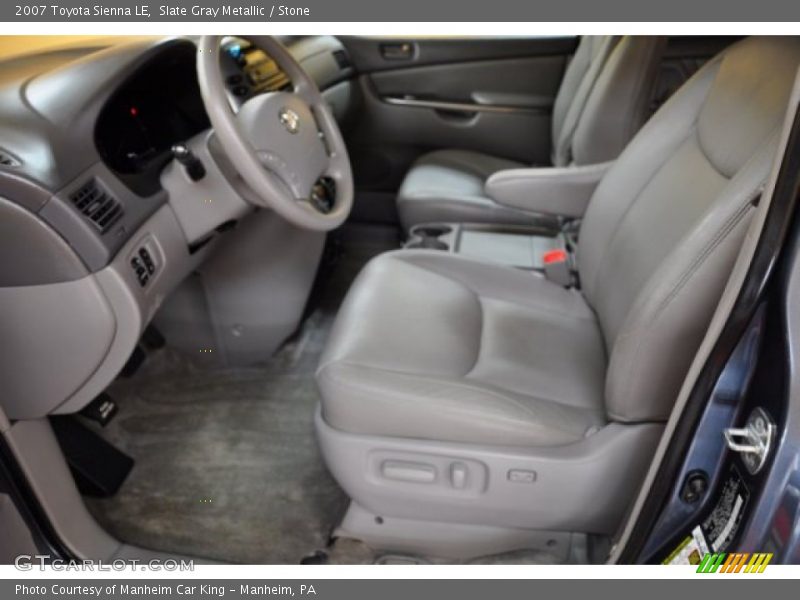 Slate Gray Metallic / Stone 2007 Toyota Sienna LE