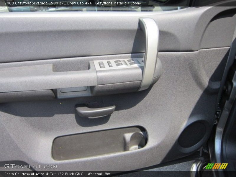 Graystone Metallic / Ebony 2008 Chevrolet Silverado 1500 Z71 Crew Cab 4x4