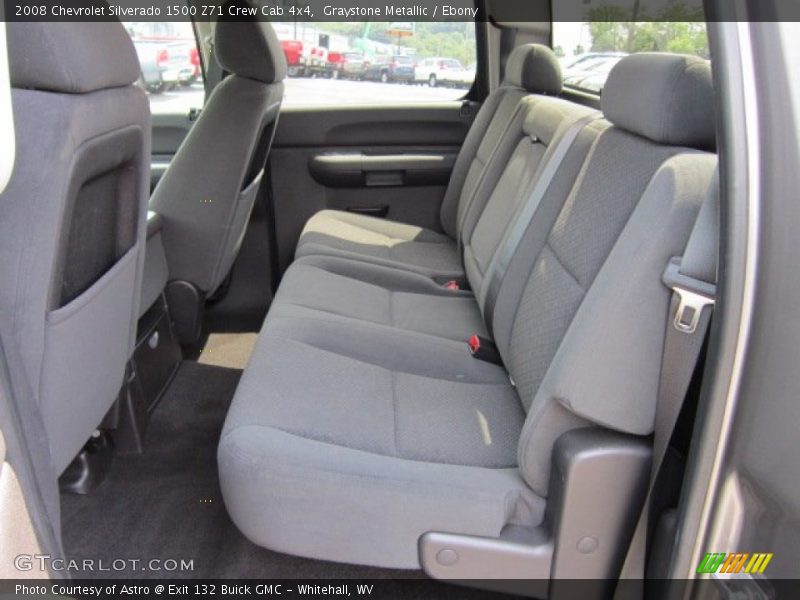 Graystone Metallic / Ebony 2008 Chevrolet Silverado 1500 Z71 Crew Cab 4x4