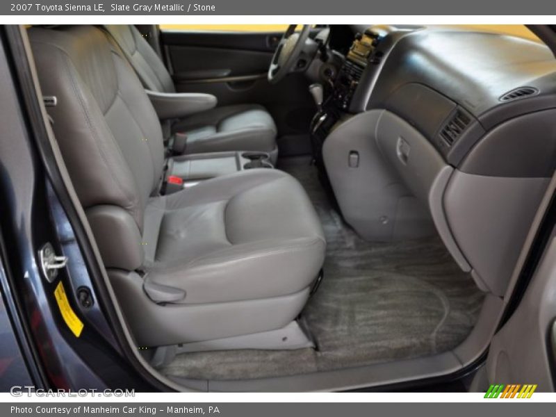 Slate Gray Metallic / Stone 2007 Toyota Sienna LE