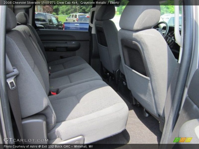 Graystone Metallic / Ebony 2008 Chevrolet Silverado 1500 Z71 Crew Cab 4x4