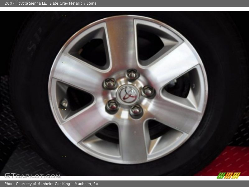 Slate Gray Metallic / Stone 2007 Toyota Sienna LE