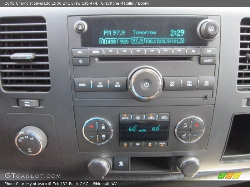 Graystone Metallic / Ebony 2008 Chevrolet Silverado 1500 Z71 Crew Cab 4x4