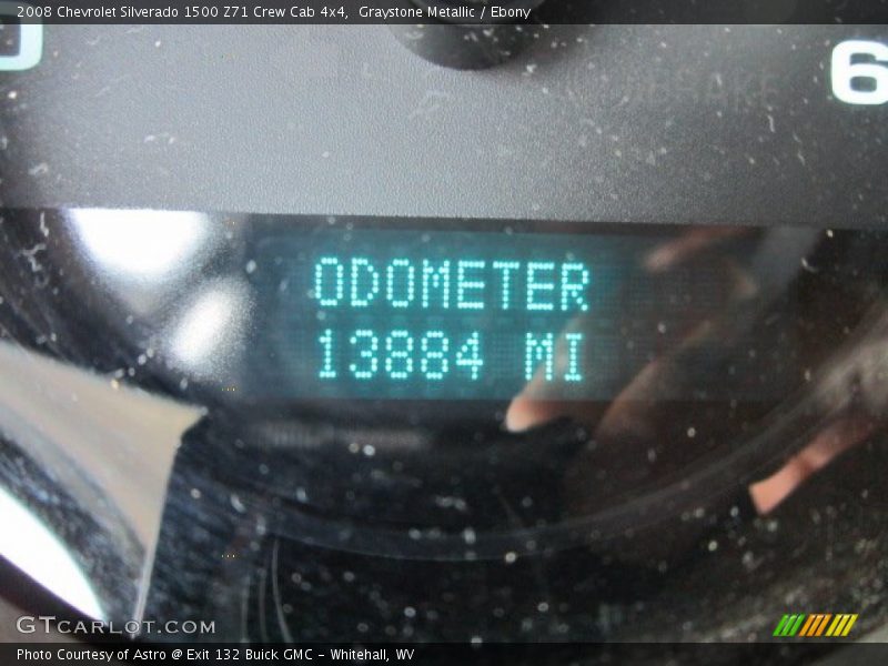 Graystone Metallic / Ebony 2008 Chevrolet Silverado 1500 Z71 Crew Cab 4x4