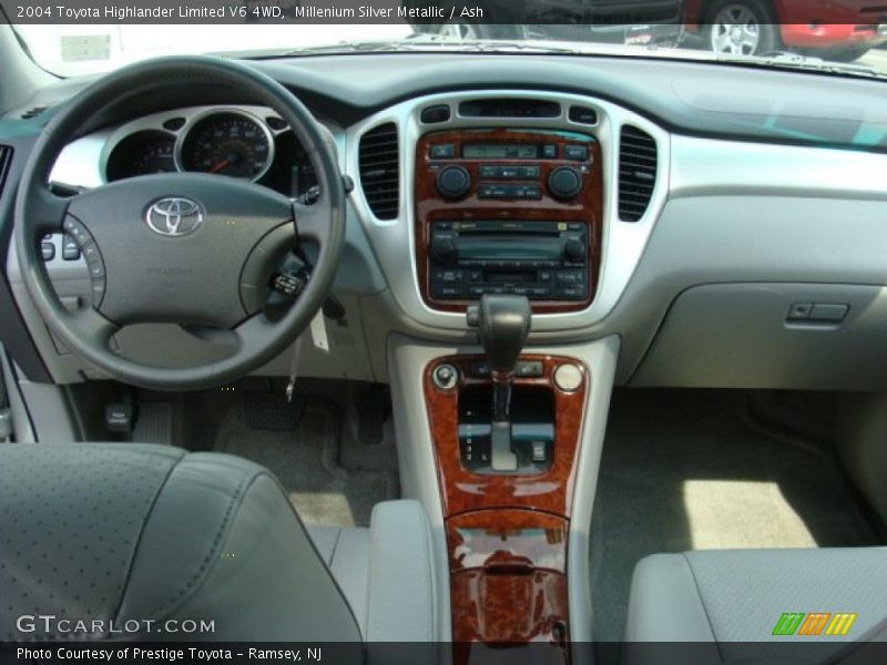 Millenium Silver Metallic / Ash 2004 Toyota Highlander Limited V6 4WD