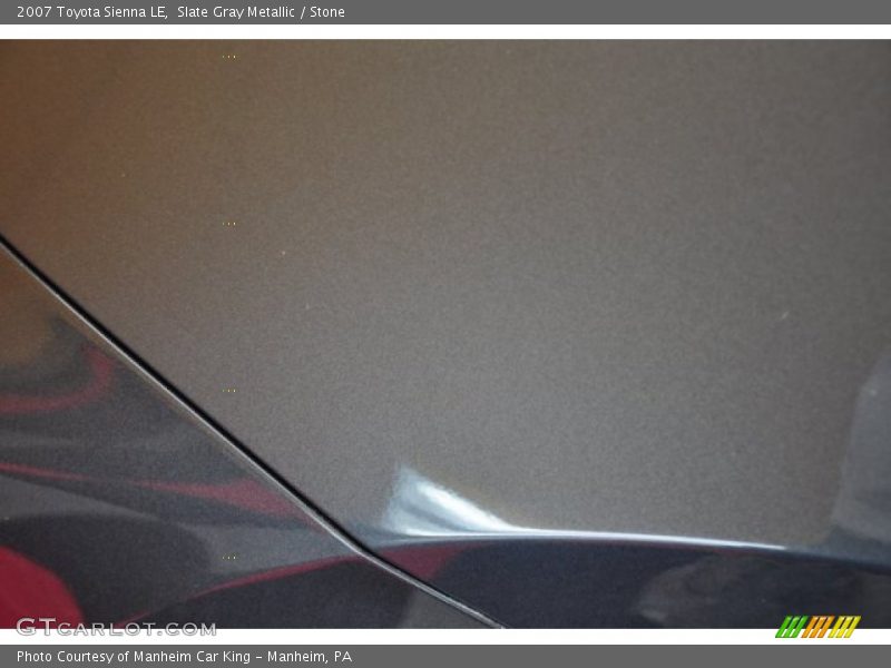 Slate Gray Metallic / Stone 2007 Toyota Sienna LE