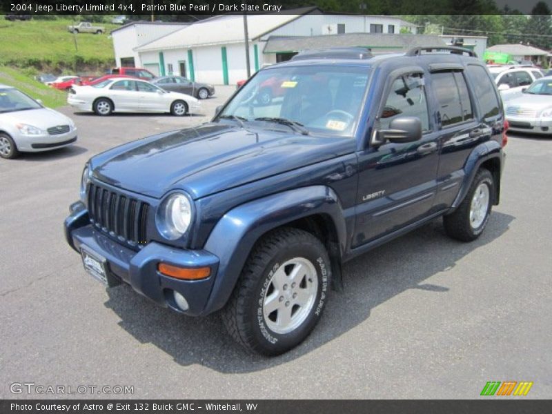 Patriot Blue Pearl / Dark Slate Gray 2004 Jeep Liberty Limited 4x4