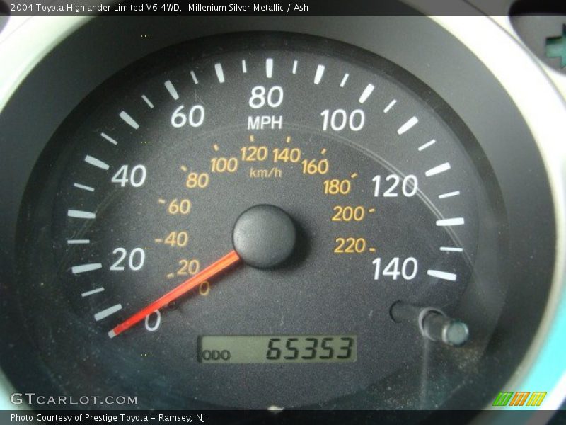 Millenium Silver Metallic / Ash 2004 Toyota Highlander Limited V6 4WD