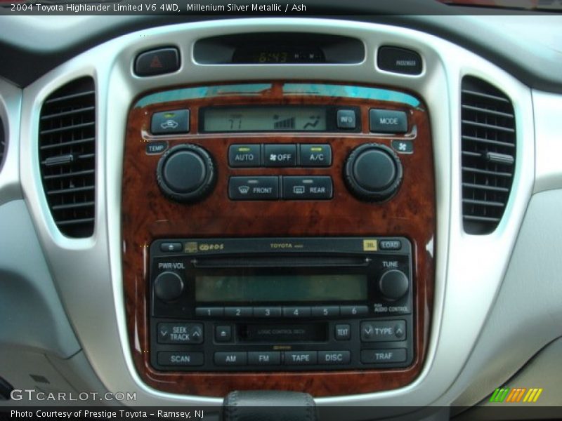 Millenium Silver Metallic / Ash 2004 Toyota Highlander Limited V6 4WD