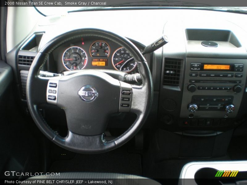 Smoke Gray / Charcoal 2008 Nissan Titan SE Crew Cab