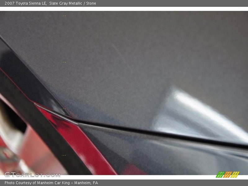Slate Gray Metallic / Stone 2007 Toyota Sienna LE