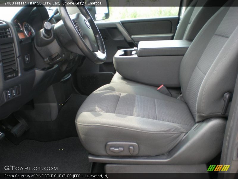 Smoke Gray / Charcoal 2008 Nissan Titan SE Crew Cab