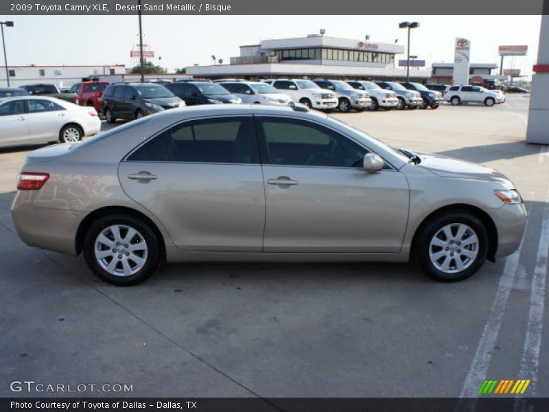 Desert Sand Metallic / Bisque 2009 Toyota Camry XLE