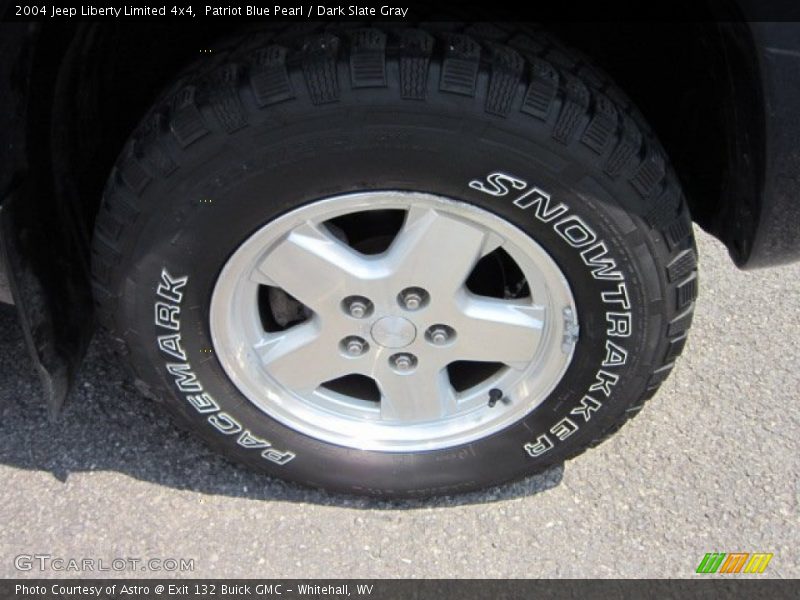 Patriot Blue Pearl / Dark Slate Gray 2004 Jeep Liberty Limited 4x4