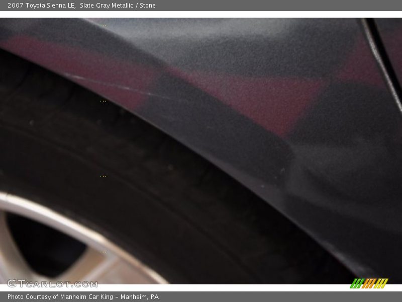 Slate Gray Metallic / Stone 2007 Toyota Sienna LE