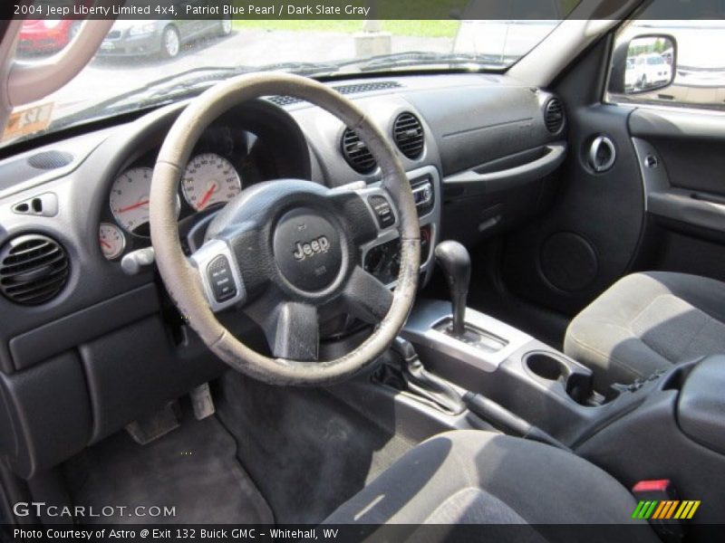 Patriot Blue Pearl / Dark Slate Gray 2004 Jeep Liberty Limited 4x4