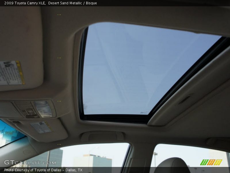 Desert Sand Metallic / Bisque 2009 Toyota Camry XLE