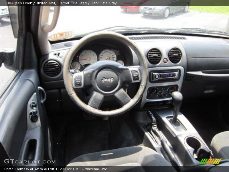Patriot Blue Pearl / Dark Slate Gray 2004 Jeep Liberty Limited 4x4