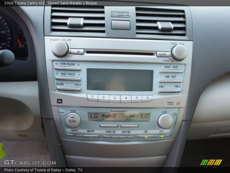 Desert Sand Metallic / Bisque 2009 Toyota Camry XLE