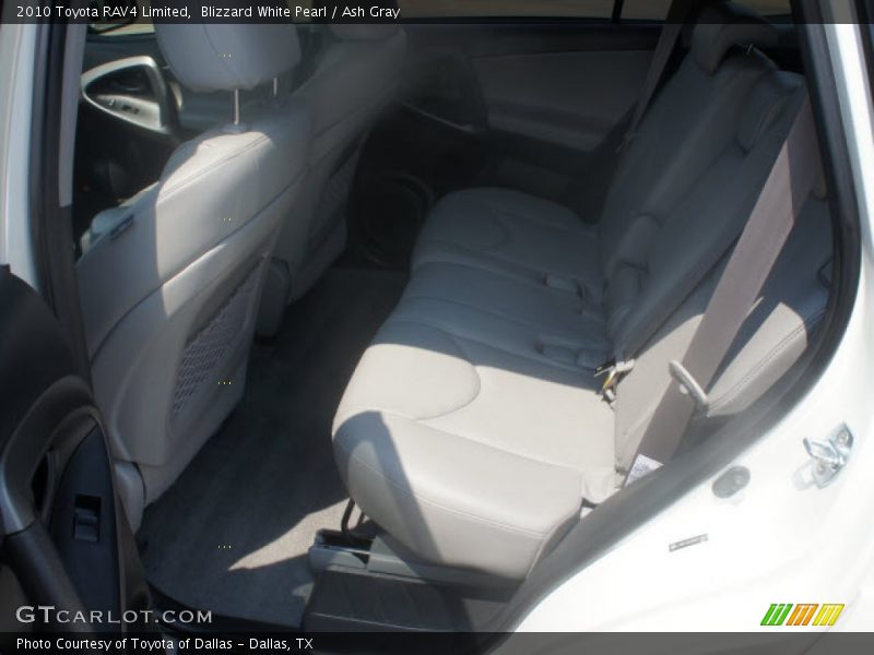 Blizzard White Pearl / Ash Gray 2010 Toyota RAV4 Limited
