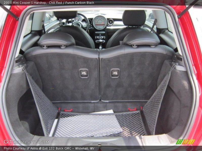 Chili Red / Punch Carbon Black 2008 Mini Cooper S Hardtop