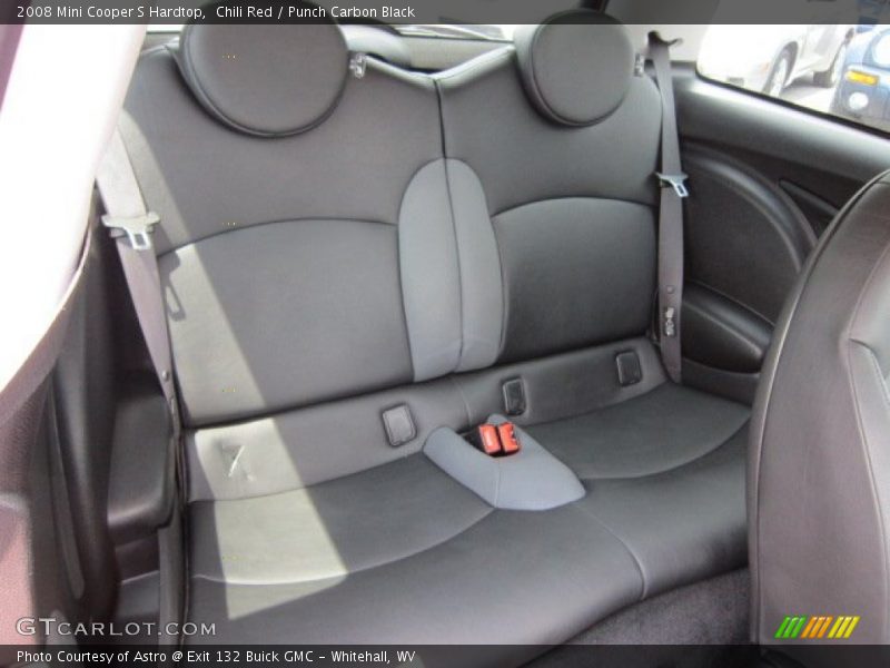 Chili Red / Punch Carbon Black 2008 Mini Cooper S Hardtop