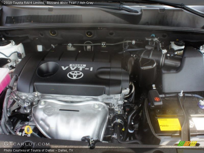  2010 RAV4 Limited Engine - 2.5 Liter DOHC 16-Valve Dual VVT-i 4 Cylinder