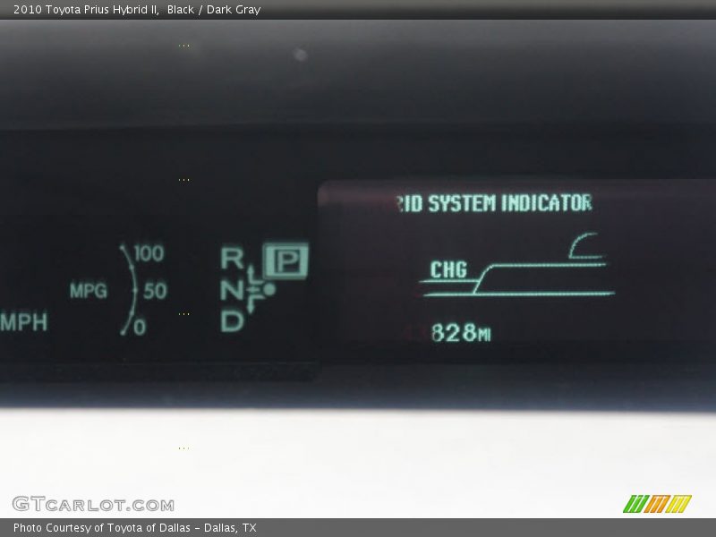Black / Dark Gray 2010 Toyota Prius Hybrid II