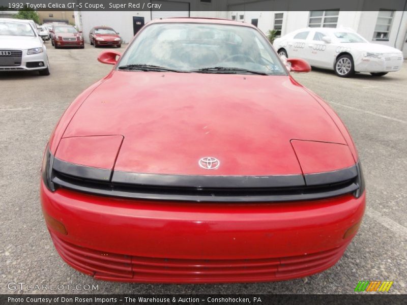 Super Red / Gray 1992 Toyota Celica GT-S Coupe