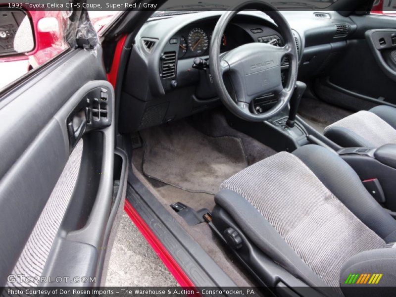  1992 Celica GT-S Coupe Gray Interior