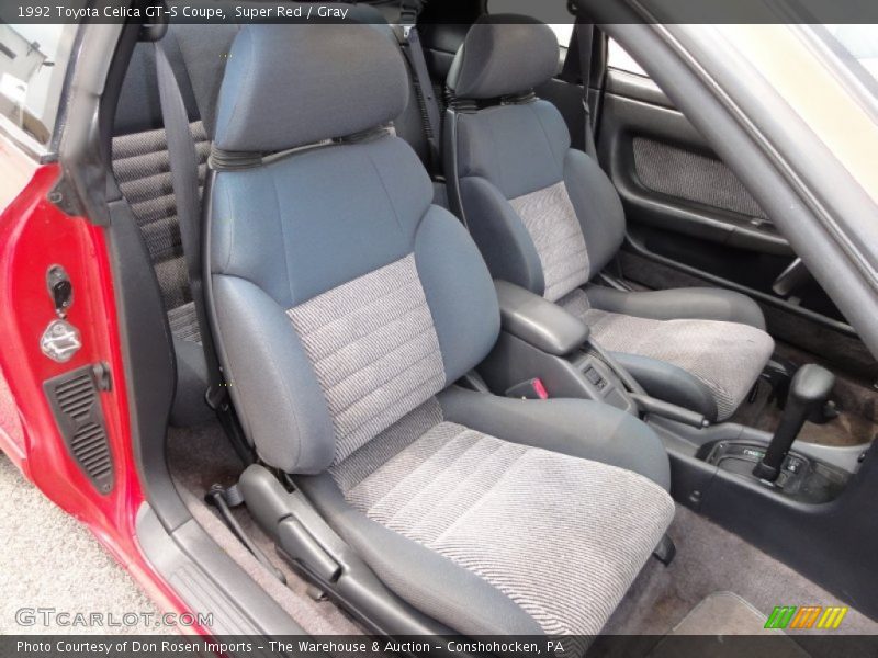  1992 Celica GT-S Coupe Gray Interior